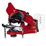 Einhell GE-CS 18 Li Solo - Afilador Power X-Change para cadenas de motosierra, 18V, ralentín 6500 min-1 (ref. 4499940)