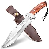 NedFoss JUNGLE KING Cuchillo de Conducción|Cuchillo de Supervivencia Cuchillo de Caza Camping|Cuchillo de Exterior...