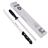 Arcos | Juego Cuchillo Jamonero Chaira |2 Uds | Juego Cuchillos Cuchillos jamonero 275 mm + afilador Tipo chaira 230 mm|...