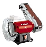 Einhell TH-US 240 - Esmeriladora combinada, 4 patas de goma antideslizantes, 230 V, 240 W (ref. 4466150)