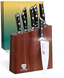 DALSTRONG Knife Set Block - Gladiator Series Knife Set - German HC Steel - Premium Food-Grade ABS Polymer Handles - 8 Pc