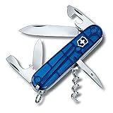 Victorinox, Spartan, Navaja Multiuso Suiza, Cuchillo bolsillo, Regalo, 12 Funciones, Hoja grande, Sacacorchos, Azul...