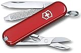 Victorinox Classic SD - Navaja multiusos, color Rojo, 58 mm