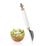 Cuchillo en V para decorar frutas - Metaltex