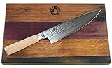 Kai Shun Classic White | DM-0701 W | Hoja de 15 cm | Cuchillo multiusos japonés de acero de Damasco | + tabla de cortar...