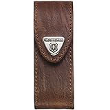 Victorinox V4.0543 Funda Piel, Etui Fã¼r Offiziersmesser 2-4 Lagen, Leder, Braun, marrón, S