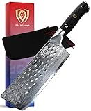 Dalstrong Nakiri vegetales cuchillo - Shogun serie X - VG10 - martillado acabado - 6'(152mm)