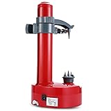 Cikuso Pelador Electrico Multifuncional para Frutas Y Verduras Pelador De Manza Automatico De Acero Inoxidable Maquina...