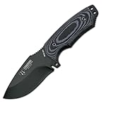 Cuchillo Cudeman Mini Boina Verde 115-N-K Micarta Negra Hoja 9 cm. Acero Mova y Funda de Kydex + Tarjeta Multiusos de...