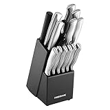 Farberware 15-Piece Stamped Stainless-Steel Cutlery Set by Farberware