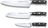 3 Claveles Juego de cuchillos de cocina profesional 3 Claveles Kimura Cuchillo de cocina multiusos menaje de cocina...