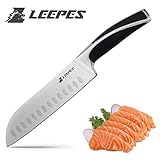 LEEPES Cuchillo Santoku 7 Pulgadas