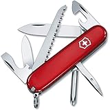 Victorinox Hiker Navaja con 13 funciones, incluyendo sierra para madera, destornillador Phillips y palillo de dientes,...