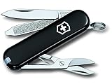 Victorinox, Classic SD, Navaja Multiuso Suiza, Cuchillo bolsillo, Regalo, 7 Funciones, Hoja pequeña, Lima de uñas,...