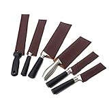 Cubiertas De Piel Para Cuchillos De Chef, Fundas Protectoras Para Cuchillos, *6 Bolsas Para Cuchillos, Cubiertas De...