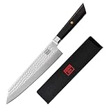 KOTAI - Cuchillo de chef japons profesional - acero inoxidable de alto carbono AUS-8. Cuchillo de cocina con hoja de...