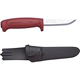 Mora FT01502 Cuchillo a Lama Fissa,Unisex - Adulto, Rojo, un tamaño