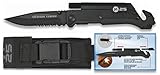 Navaja K25 Pedernal y Linterna 9 cm para Caza, Pesca, Camping, Outdoor, Supervivencia y Bushcraft K25 19265 +...