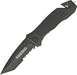 Smith & Wesson Swfr2S Cuchillo Tascabile,Unisex - Adulto, Negro, un tamaño