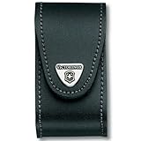 Victorinox V4.0521.3 Funda Piel, Grteletui Fã¼r Offiziersmesser, 5-8 Lagen, Schwarz, 4.0521.3, Negro, S