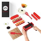 AYA Kit para Hacer Sushi - Equipo para Hacer Sushi Edición Cuchillo de Sushi y Tutoriales en Video Online - Set de...