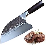 Home Safety Cuchillo de carnicero, Cuchillo de cocina profesional, Cuchillos Carne Cuchillo de Chino de los 8 Inch para...