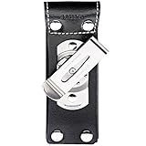 Victorinox V4.0523.31 Funda Piel Clip Rotativo, Gürteletui mit Metallklammer, Schwarz, Negro, S