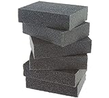 Coral 74300 Essentials bloques de esponja de lija de abrasivos con mojado o seco Fine tamaño mediano y grueso granos)...