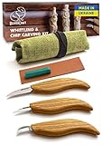 BeaverCraft, Kit S15 de Cuchillos para Tallar Madera - Juego de Gubias para Tallar Madera - Kit de Tallado de Madera -...