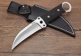 FARDEER Knife Cuchillo de Caza al Aire Libre XMUG Dragonscale