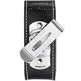 Victorinox V4.0520.31 Funda Piel Clip Rotativo, Gürteletui mit Metallklammer, Schwarz, Negro, S