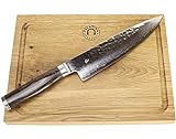 Palatina Werkstatt ® Kai Shun Premier Tim Mälzer TDM-1706 - Juego de cuchillos de cocina, longitud de la hoja de 20...