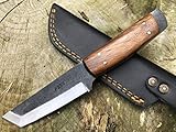 Perkin Cuchillo Supervivencia Dark Forest para Caza, Pesca, Camping, Outdoor, Supervivencia y Bushcraft PK800