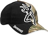 Browning Grande Buckmark Gorra, Unisex Adulto, Negro, Única