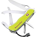 Victorinox V08623.MWNB1 Navaja Grande Rescue Tool Blister, Verde, L