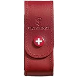 Victorinox V4.0520.1 Funda Piel, Grteletui, Leder Rot, Rojo, S