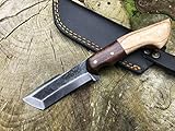 Perkin PK999 Cuchillo de Caza con Vaina Afilada