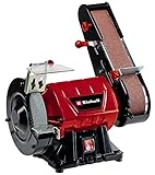 Einhell Esmeriladora de banda vertical TC-US 350 (máx. 350 W, 2980 min-1, cristal de protección contra chispas, incl....