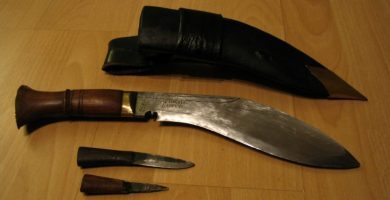 cuchillos gurkha kukri, karda,chamak