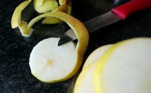 cuchillos mondadores pelar fruta