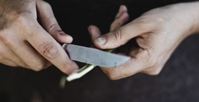 cuchillo de injertar