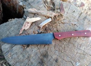 Cuchillo forjado con acero balleta