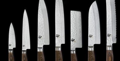 Cuchillos japoneses para zurdos