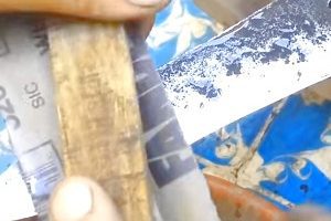 Cómo pulir un cuchillo