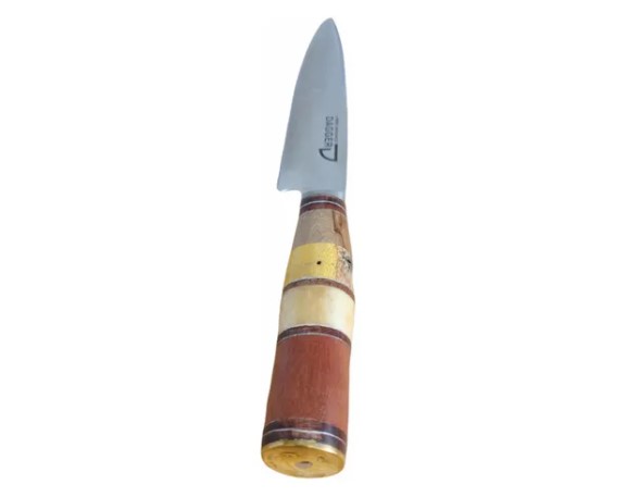 Cuchillo Dagger con mango de madera y hueso